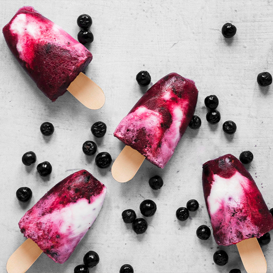 Acai Berry Yogurt Popsicle