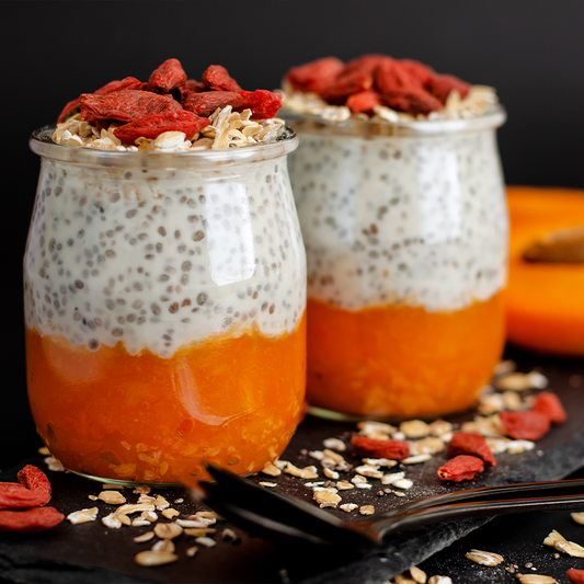 Goji Berries Chia Pudding